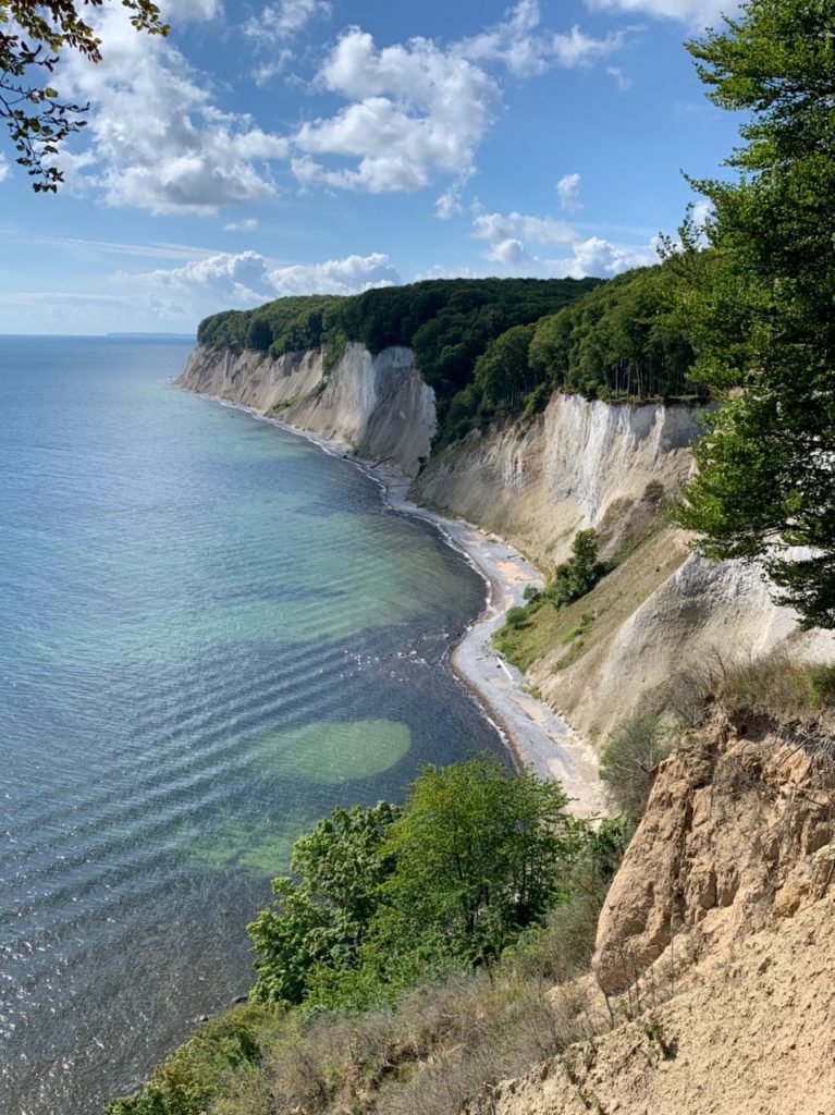 Impression aus der vorlesungsfreien Zeit vom Wandertag auf Rügen.